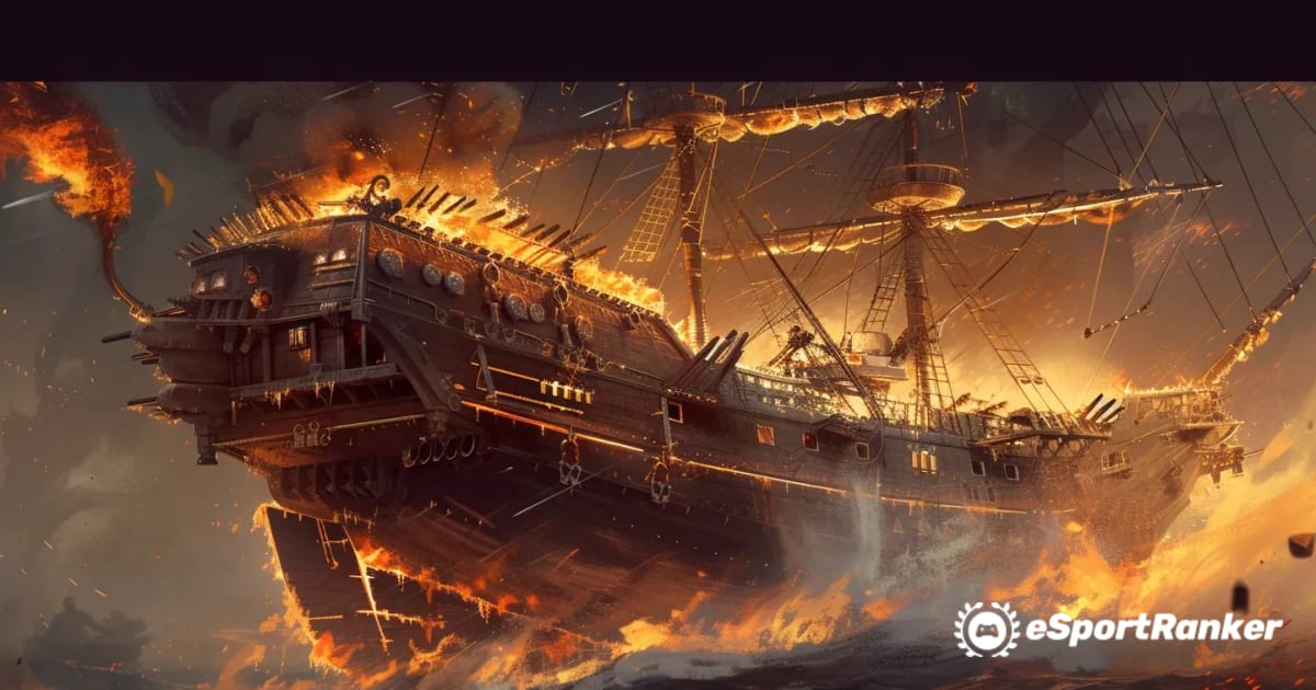 Изработка на бродот Самбук: Доминирајте на морињата со разорна огнена моќ
