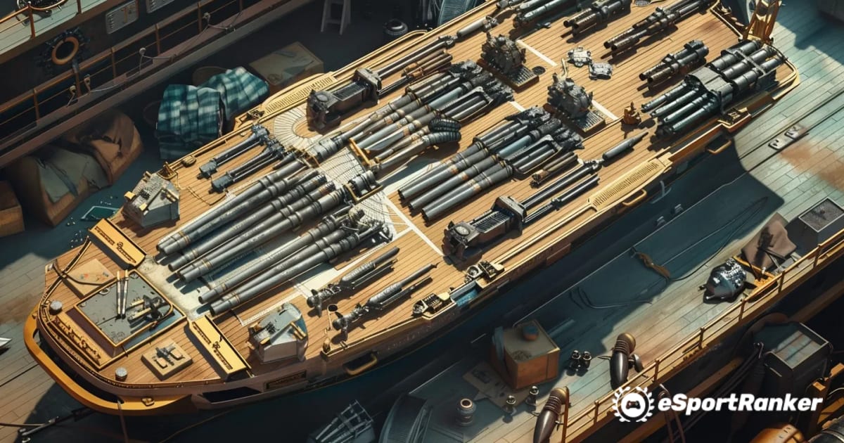 Совладајте го отвореното море: надградби на бродови и нацрти на оружје во черепот и коските