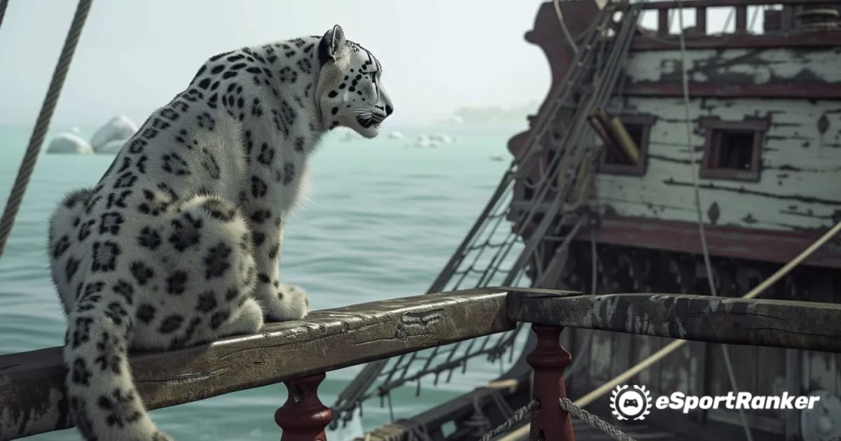 Отклучете го миленичето од снежниот леопард во черепот и коските: посакуван придружник за вашите авантури
